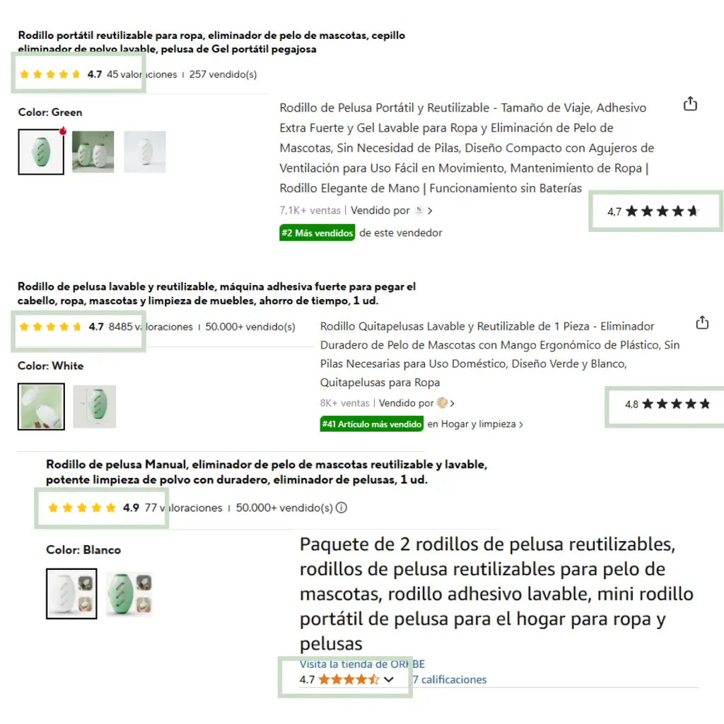 ¡NUEVOI! PeluStop™ : Rodillo Quita pelusas LAVABLE- REUTILIZABLE + Envío GRATIS