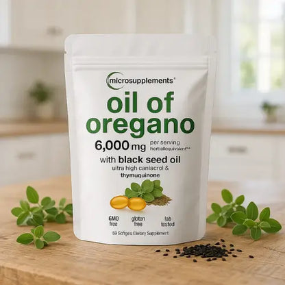 OréganoBoost™: Cápsulas de orégano + Semilla negra