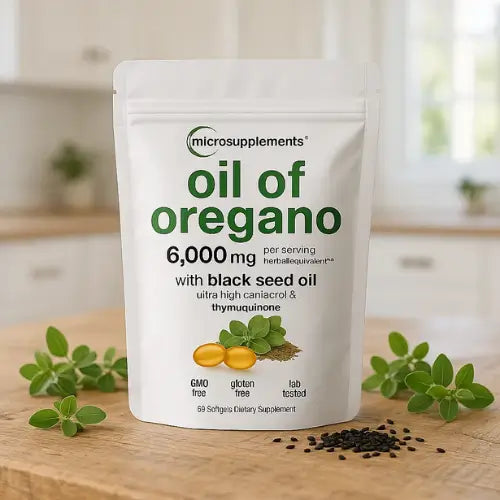 OréganoBoost™: Cápsulas de orégano + Semilla negra