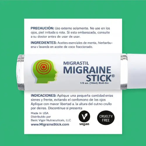 MigraStick™ roll-on: Alivio natural al instante