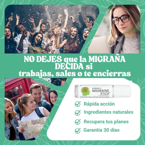 MigraStick™ roll-on: Alivio natural al instante