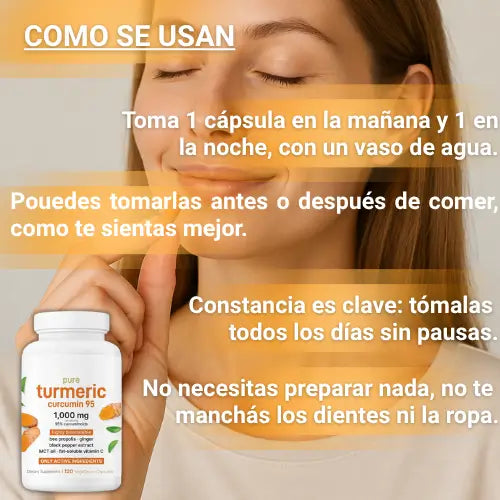 Turmeric Curcumin 95™ + Envío GRATIS
