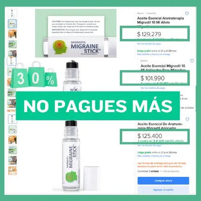 MigraStick™ roll-on: Alivio natural al instante