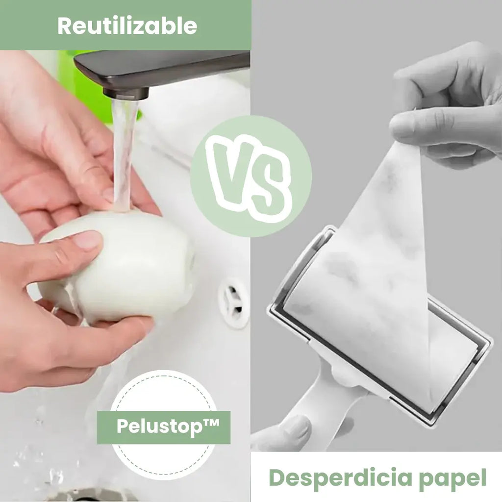 ¡NUEVOI! PeluStop™ : Rodillo Quita pelusas LAVABLE- REUTILIZABLE + Envío GRATIS