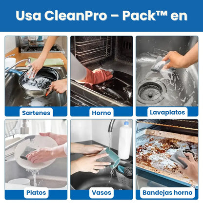 ¡NUEVOS! CleanPro – Pack™: Paños mágicos de limpieza x 10 unidades + Envío GRATIS