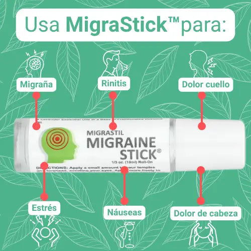 MigraStick™ roll-on: Alivio natural al instante